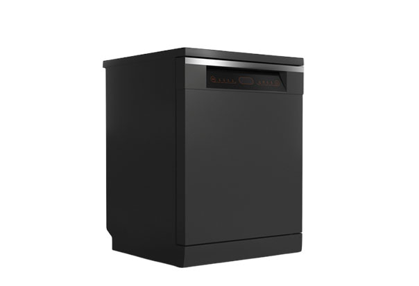 Black Free Standing Dishwasher